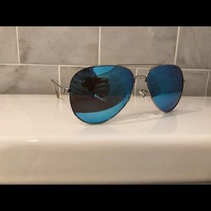 Silver Framed Rayban STYLED Sunglasses